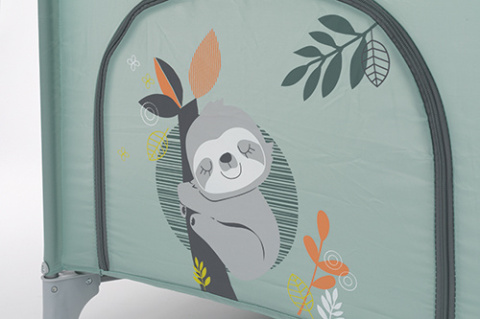 Łóżeczko turystyczne Baby Design Simple 07 Grey Łóżeczko turystyczne Baby Design Simple 07 Grey