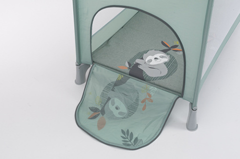 Łóżeczko turystyczne Baby Design Simple 07 Grey Łóżeczko turystyczne Baby Design Simple 07 Grey