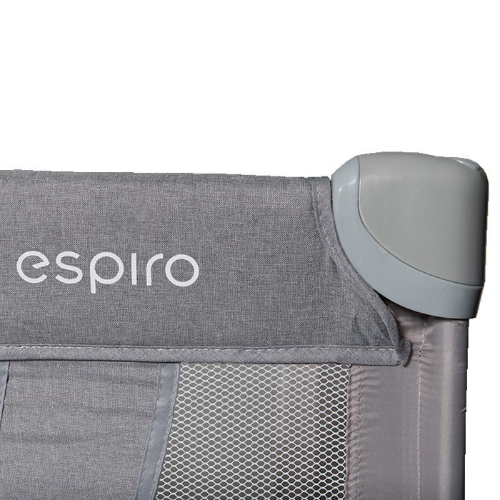 Łóżeczko z przewijakiem i kojec Espiro Dream 107 Grey Themes Łóżeczko z przewijakiem i kojec Espiro Dream 107 Grey Themes