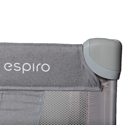 Łóżeczko z przewijakiem i kojec Espiro Dream 107 Grey Themes Łóżeczko z przewijakiem i kojec Espiro Dream 107 Grey Themes