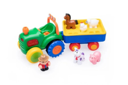 Zabawka edukacyjna Dumel Traktor Farmer DD24752 12m+