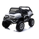 Auto na akumulator Lean Toys Mercedes Unimog S 4x45W biały 3l+