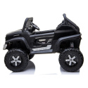 Auto na akumulator Lean Toys Mercedes Unimog S 4x45W czarny 3l+