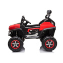 Auto na akumulator Lean Toys Mercedes Unimog S 4x45W czerwony 3l+