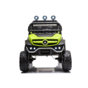 Auto na akumulator Lean Toys Mercedes Unimog S 4x45W zielony