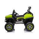 Auto na akumulator Lean Toys Mercedes Unimog S 4x45W zielony 3l+