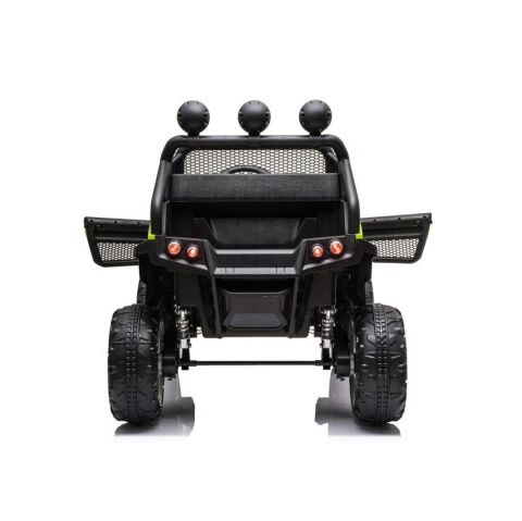 Auto na akumulator Lean Toys Mercedes Unimog S 4x45W zielony 3l+ Auto na akumulator Lean Toys Mercedes Unimog S 4x45W zielony 3l+