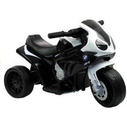 Motor na akumulator Lean Toys BMW S1000RR trójkołowy black 3l+