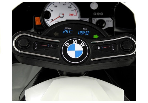 Motor na akumulator Lean Toys BMW S1000RR trójkołowy black Motor na akumulator Lean Toys BMW S1000RR trójkołowy black