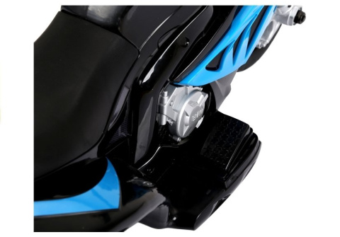 Motor na akumulator Lean Toys BMW S1000RR trójkołowy blue Motor na akumulator Lean Toys BMW S1000RR trójkołowy blue