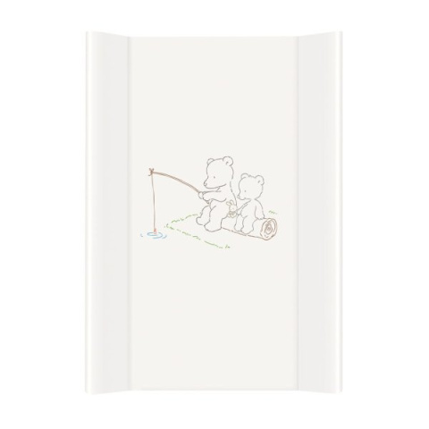 Przewijak sztywny 50x70 Ceba Baby Comfort Papa Bear biały Przewijak sztywny 50x70 Ceba Baby Comfort Papa Bear biały