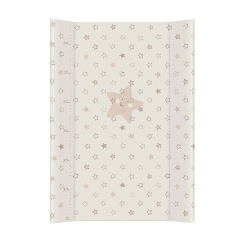 Przewijak sztywny 50x70 Ceba Baby Comfort gwiazdki beżowe Przewijak sztywny 50x70 Ceba Baby Comfort gwiazdki beżowe