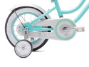 Rowerek dziecięcy Sun Baby Heart Bike 14" miętowy 3l+