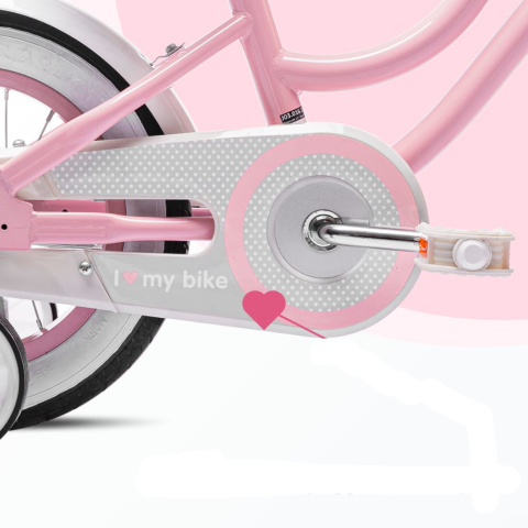 Rowerek dziecięcy Sun Baby Heart Bike 16" różowy Rowerek dziecięcy Sun Baby Heart Bike 16" różowy