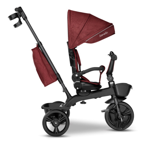 Rowerek trójkołowy Lionelo Kori Red Burgundy 18m+ Rowerek trójkołowy Lionelo Kori Red Burgundy 18m+