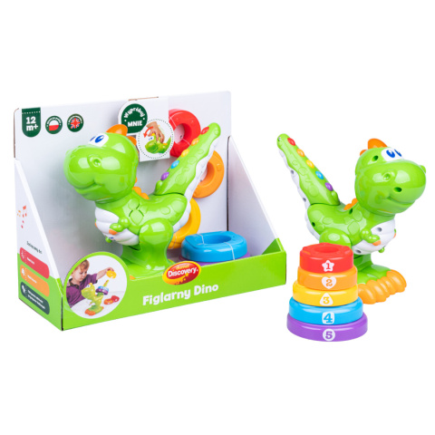 Zabawka edukacyjna Dumel Discovery Figlarny Dino 12m+ Zabawka edukacyjna Dumel Discovery Figlarny Dino 12m+