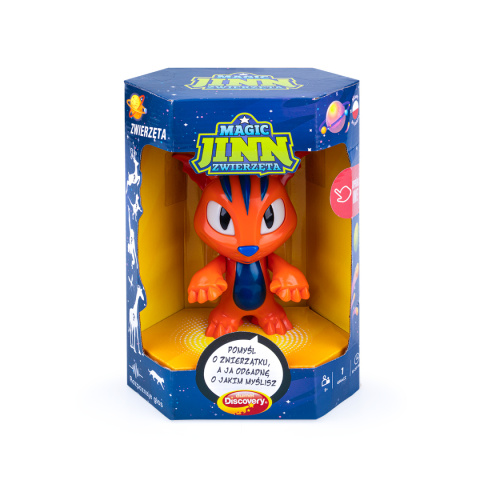 Zabawka interaktywna Dumel Discovery Magic Jinn Zwierzęta 5l+ Zabawka interaktywna Dumel Discovery Magic Jinn Zwierzęta 5l+