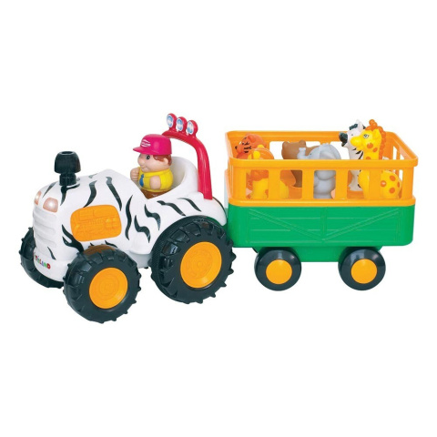 Zabawka edukacyjna Dumel Discovery Traktor Safari 12m+