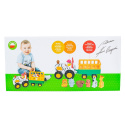 Zabawka edukacyjna Dumel Discovery Traktor Safari 12m+