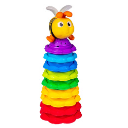 Zabawka edukacyjna Smily Play Piramidka Pszczółka 6m+