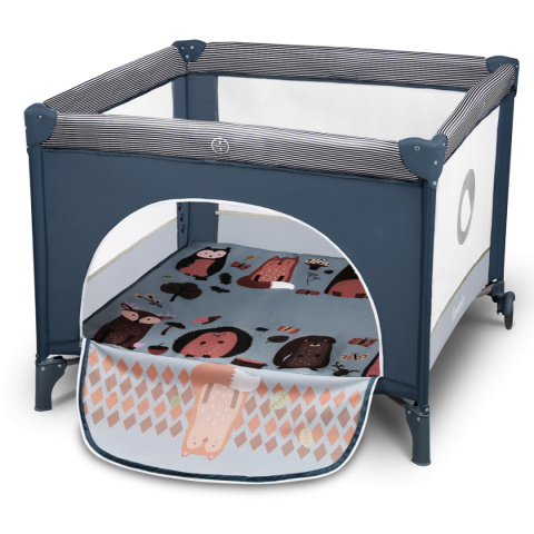 Kojec dla dziecka Lionelo Lene Blue Navy Kojec dla dziecka Lionelo Lene Blue Navy