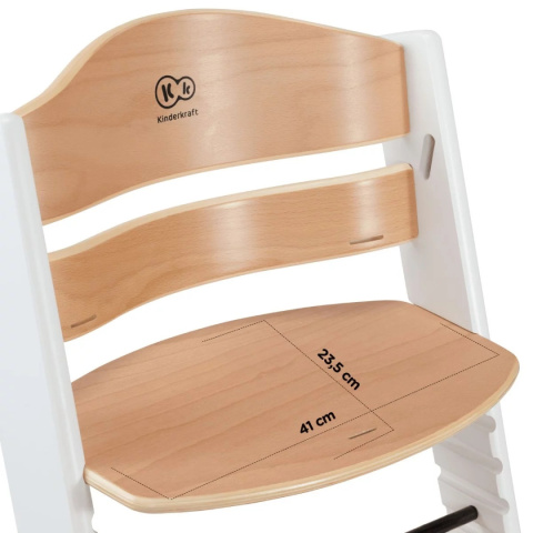 Krzesełko do karmienia drewniane Kinderkraft Enock Natural Krzesełko do karmienia drewniane Kinderkraft Enock Natural