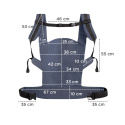 Nosidełko Kinderkraft Nino Confetti denim 3m+