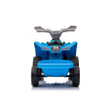 Quad na akumulator Lean Toys XMX630T niebieski z przyczepą 3l+