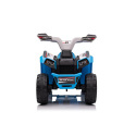 Quad na akumulator Lean Toys XMX630T niebieski z przyczepą