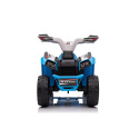 Quad na akumulator Lean Toys XMX630T niebieski z przyczepą 3l+