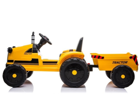 Traktor na akumulator z przyczepą Lean Toys CH9959 żółty 5330 3l+