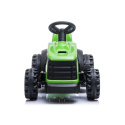 Traktor na akumulator z przyczepą Lean Toys TR1908T zielony