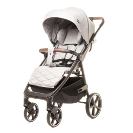 Wózek spacerowy 4Baby Stinger Pro Melange Light Grey