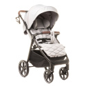 Wózek spacerowy 4Baby Stinger Pro Melange Light Grey