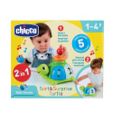 Zabawka Chicco Sorter Żółwik z piłeczkami 12m+