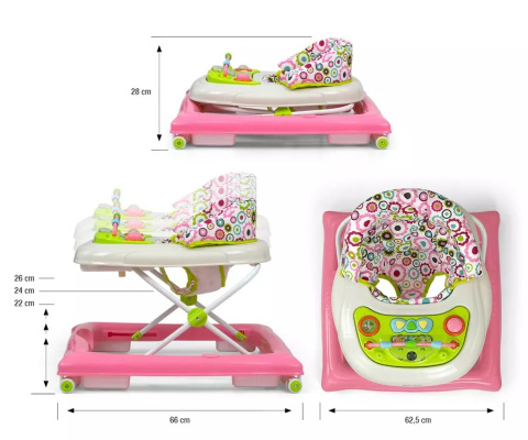 Chodzik dla dziecka Milly Mally Patrol Flower