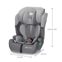 Fotelik samochodowy 76-150 cm Kinderkraft Comfort Up 2 i-Size Grey
