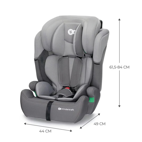 Fotelik samochodowy 76-150 cm Kinderkraft Comfort Up 2 i-Size Grey Fotelik samochodowy 76-150 cm Kinderkraft Comfort Up 2 i-Size Grey