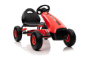 Gokart na pedały G208 Lean Toys 11908 czerwony