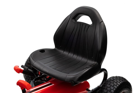 Gokart na pedały G208 Lean Toys 11908 czerwony 4l+ Gokart na pedały G208 Lean Toys 11908 czerwony 4l+