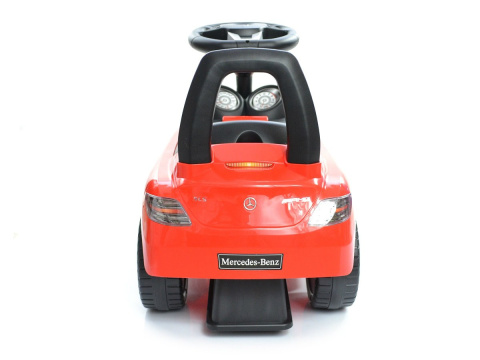 Jeździk pojazd dla dzieci Lean Toys Mercedes SLS 332 czerwony 12m+ Jeździk pojazd dla dzieci Lean Toys Mercedes SLS 332 czerwony 12m+