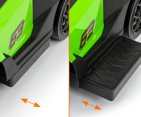 Pojazd z rączką Milly Mally Lamborghini Essenza SC V12 Green 12m+