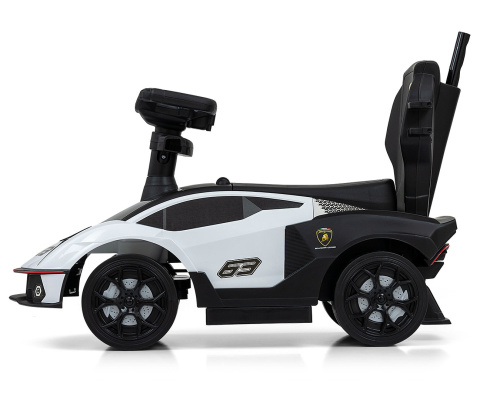 Pojazd z rączką Milly Mally Lamborghini Essenza SC V12 White 12m+