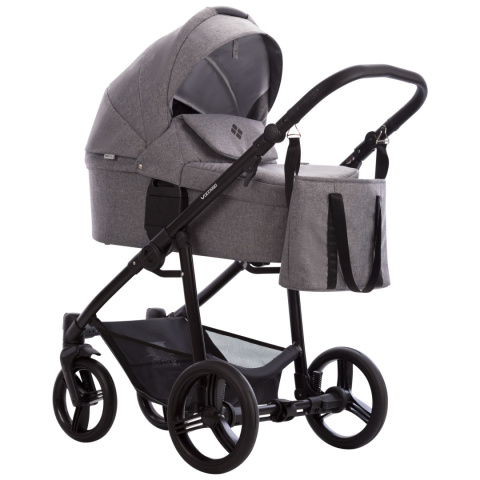 Wózek 2w1 Bebetto Vulcano 01 czarny stelaż