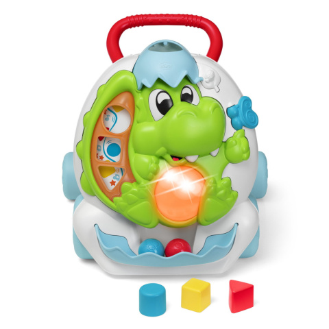 Chicco pchacz Dino z sorterem 9 m+ Chicco pchacz Dino z sorterem 9 m+