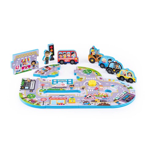 Dumel Discovery Puzzle Dźwięki Wokół Nas Miasto DG82337 3l+ Dumel Discovery Puzzle Dźwięki Wokół Nas Miasto DG82337 3l+