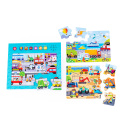 Dumel Discovery Puzzle Dźwięki Wokół Nas Pojazdy DG82719 3l+
