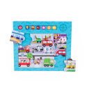 Dumel Discovery Puzzle Dźwięki Wokół Nas Pojazdy DG82719 3l+