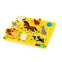 Dumel Discovery Puzzle Dźwięki Wokół Nas Zwierzątka DG82702 12m+