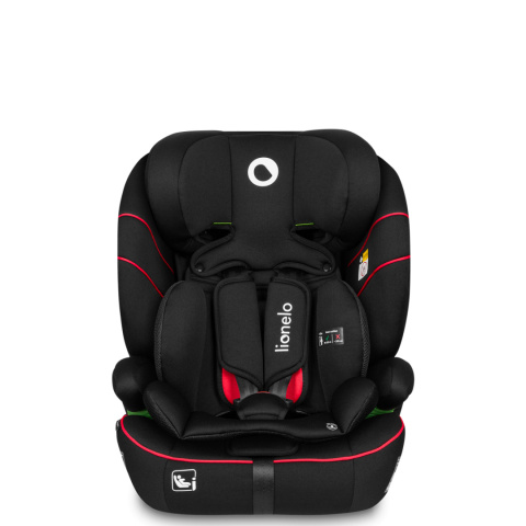 Fotelik samochodowy 76-150 cm Lionelo Levi i-Size Sporty Black Fotelik samochodowy 76-150 cm Lionelo Levi i-Size Sporty Black